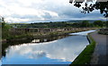 SD4863 : Lancaster Canal and the Lune Aqueduct by Mat Fascione