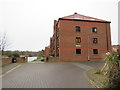 NZ4212 : Apartments overlooking the River Tees, Yarm by Malc McDonald