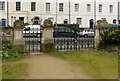 SO8418 : Gateway to Hillfield House, London Road by Alan Murray-Rust