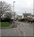 ST2682 : Zebra crossing near Marysfield Close, Marshfield by Jaggery