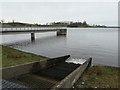 SE1887 : Inlet and inlet tower, Thornton Steward reservoir by Christine Johnstone