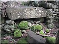 SH6169 : Remains of hearth in ruins of Wern-fach-isaf, Llanllechid by Meirion