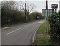 ST2681 : Golf course direction sign in Marshfield by Jaggery