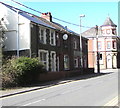 ST1289 : Row of three houses, High Street, Abertridwr by Jaggery