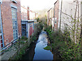 SE2836 : The Meanwood Beck below Monk Bridge by Stephen Craven