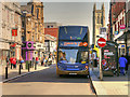 SD7109 : Bus Stop on Deansgate by David Dixon