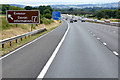 ST0515 : M5 approaching Junction 27 by David Dixon