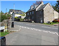 SO1422 : Junction of Darren Road and the A40, Bwlch, Powys by Jaggery