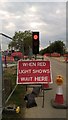 TF1503 : Temporary traffic light on Hurn Road, Werrington by Paul Bryan