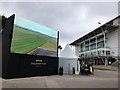 TL6262 : The Millennium Grandstand and Rowley Mile on screen by Richard Humphrey