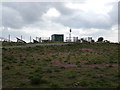 TM4877 : Electricity Sub-Station at the Solar Farm by Geographer