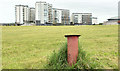 J3475 : Ventilation pipe, Titanic Quarter, Belfast (May 2019) by Albert Bridge