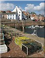 NO6107 : Creels, Crail Harbour by Richard Sutcliffe