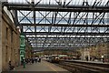 NY4055 : Platform 3 at Carlisle Citadel Railway Station, Great Britain by Andrew Tryon