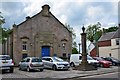 NS9746 : Town Hall and Mercat Cross, Carnwath by Jim Barton