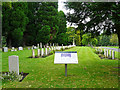 NY3954 : Commonwealth War graves, Carlisle Cemetery by Rose and Trev Clough