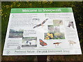 SP8600 : Information Board at Sheepwash Pond, Prestwood (1) by David Hillas