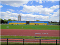 TQ3681 : Mile End Athletics Stadium by Paul Gillett