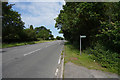 TL3359 : Looking back along St. Neot's Road by Malcolm Neal