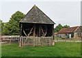 TQ2711 : Donkey Wheel,  Saddlescombe Farm by PAUL FARMER