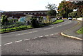 SO0328 : Road past the edge of allotments, Gwttws Path, Brecon by Jaggery