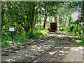 SD4423 : West Lancashire Light Railway, Run Round Loop at Delph by David Dixon