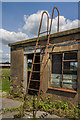 SJ4317 : WWII Shropshire, RAF Montford Bridge - Watch Office (7) by Mike Searle