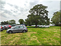 SJ7176 : Car Park at the Royal Cheshire County Show 2019 by Jeff Buck