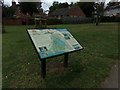 TM1179 : Information Board at Diss Park by Geographer