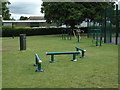 TM1179 : Exercise Equipment at Diss Park by Geographer