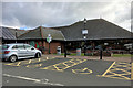 SK4460 : Tibshelf Services, Derbyshire by David Dixon