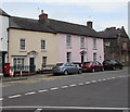 ST3490 : High Street houses and cars, Caerleon by Jaggery