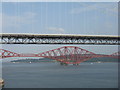 NT1279 : The Forth Road Bridge by M J Richardson