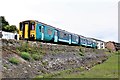 SH8076 : DMU Sprinter 150281 at Glan Conwy by Richard Hoare