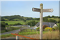 SH7600 : Glyndwr's Way at Dolgau by Des Blenkinsopp