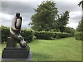 TF7828 : Henry Moore at Houghton Hall - Mother and Child by Richard Humphrey