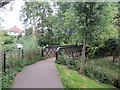 TQ1649 : Bridge over Pipp Brook, Dorking by Malc McDonald