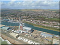 TQ2404 : Shoreham Power Station from the air by Paul Gillett