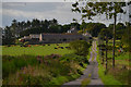 NJ8619 : Track to Cairnton Farm, near Newmachar, Aberdeenshire by Andrew Tryon