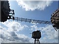 TR0779 : Red Sands Maunsell Fort - Connecting bridge by Rob Farrow