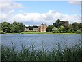 SE2797 : Kiplin Hall, from across the lake by Nigel Thompson