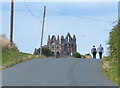 NZ9110 : Hawsker Lane towards Whitby Abbey by Mat Fascione