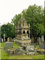 SK5459 : Mansfield Cemetery, Wildman memorial by Alan Murray-Rust