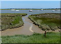 TM4555 : Tidal creek along the River Alde by Mat Fascione