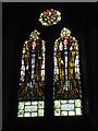 SE3132 : St Hilda, Cross Green - archangels window by Stephen Craven