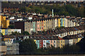 ST5871 : Coloured Houses in Bristol, England by Andrew Tryon