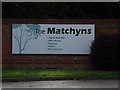 TL8316 : The Matchyns sign by Geographer