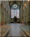 SO8454 : Worcester Cathedral West Nave by David Dixon