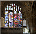 SO7745 : Great Malvern Priory: Millennium window (2) by Bob Harvey