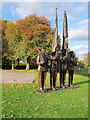 TL4545 : The Honor Guard Statue, IWM Duxford by David Dixon